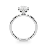 14k Gold Marquise Diamond Engagement Ring