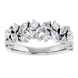 14k Gold 1.3ct Diamond Wedding Band
