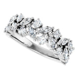 14k Gold 1.3ct Diamond Wedding Band
