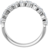 14k Gold 1.3ct Diamond Wedding Band