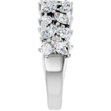 14k Gold 1.3ct Diamond Wedding Band