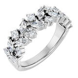 14k Gold 1.3ct Diamond Wedding Band