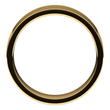 14k Gold Comfort Fit Lightweight Flat Men's Wedding Band