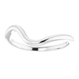 14k Gold Contour Wedding Band