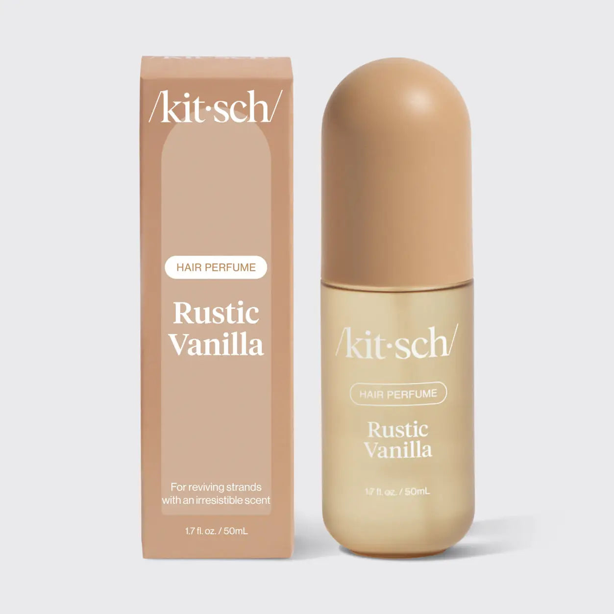 Kitschs Rustic Vanilla Hair Perfume on a white background