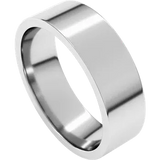 14k Gold Comfort Fit Lightweight Flat Men's Wedding Band
