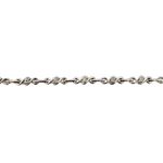 Sterling Silver and .10ct Diamonds Link Bracelet