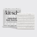 Kit Sch Jojoba Bead Body Wash Bars with packaging on a white background