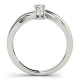 14k Gold Three-Stone Engagement Ring
