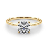 14k Gold Solitare Engagement Ring