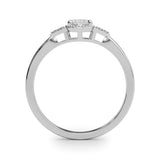 14k Gold Vintage Inspired Oval Engagement Ring