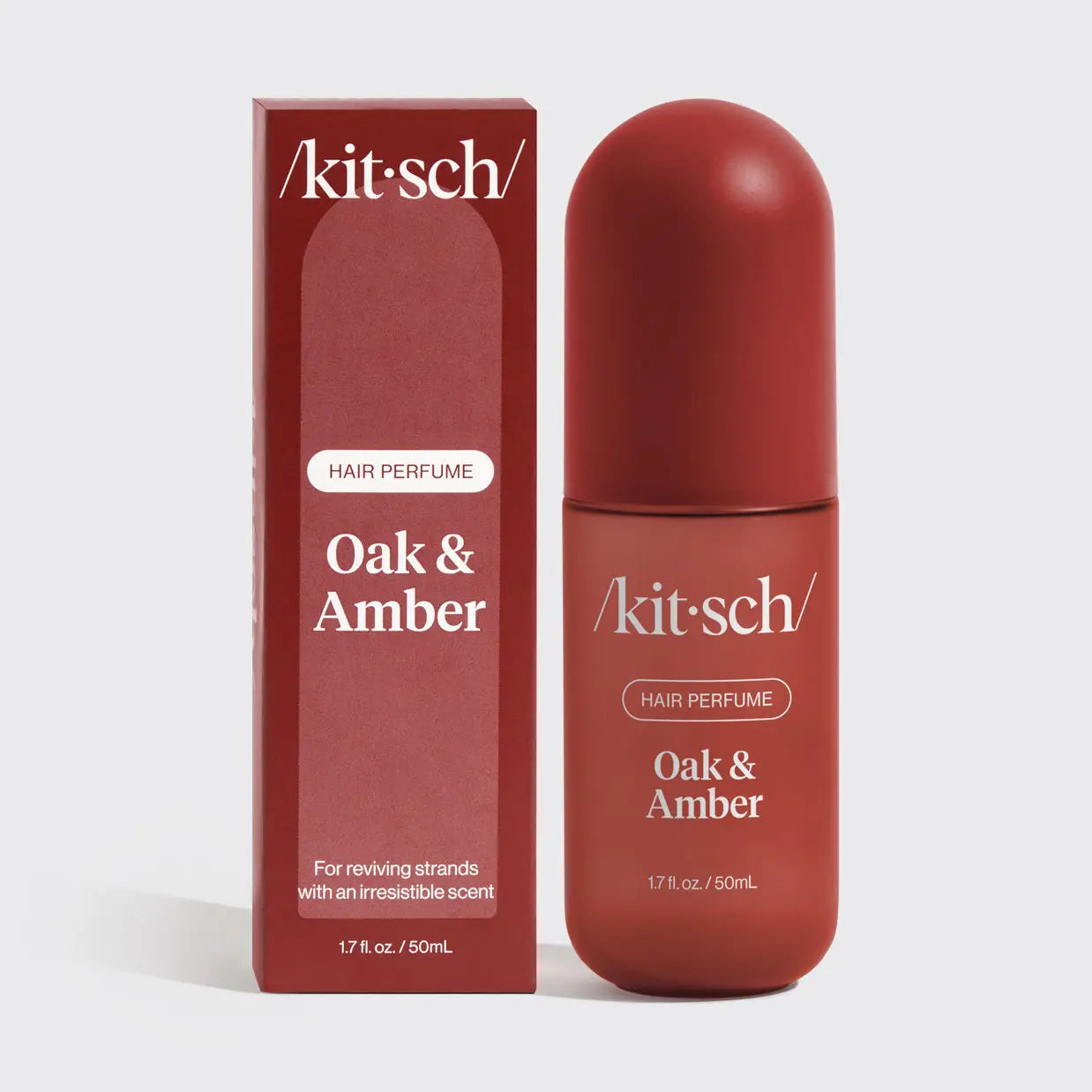 Kitsch Oak Amber Hair Perfume on a white backround