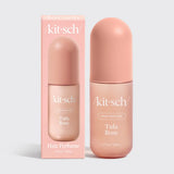 Kit-sch Tula Rose hair perfume bottle and packaging on a light gray background
