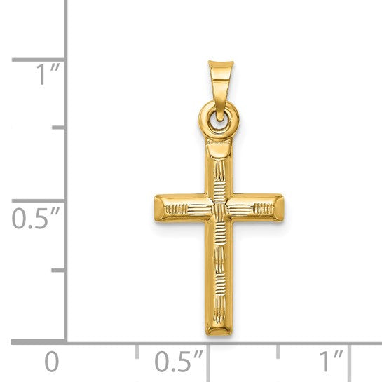 Nespoli Jewelers 14k Yellow Gold Cross Pendant