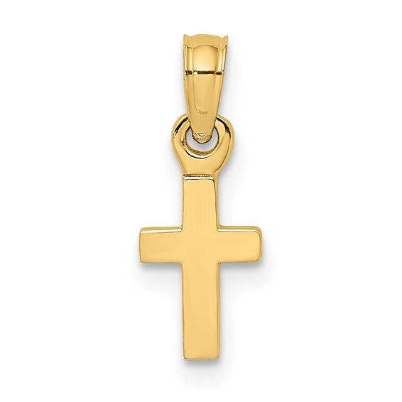 Nespoli Jewelers 14k Yellow Gold Cross Pendant 