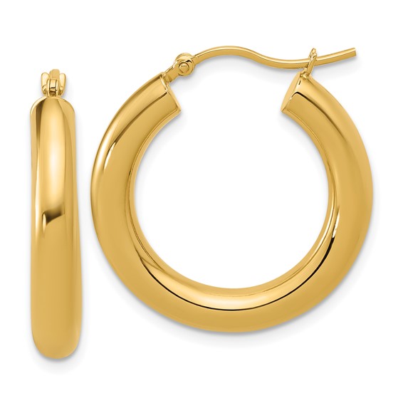 Nespoli Jewelers 14K Yellow Gold Polished Hoop Earrings