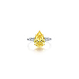 Classic Three-Stone Travel Engagement Ring