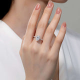Oval Solitaire Travel Engagement Ring