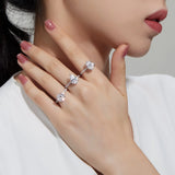Oval Solitaire Travel Engagement Ring