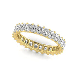 Eternity Radiant Diamond Wedding Band