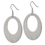 Nespoli Classics Textured Crescent Circle Drop Earrings