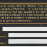 Leslie LIfetime Warranty