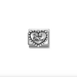 Nomination Soul Sister Charm Stainless Steel & 925 Sterling Silver