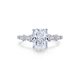 4.81 CTW Cushion-Cut Solitaire Ring