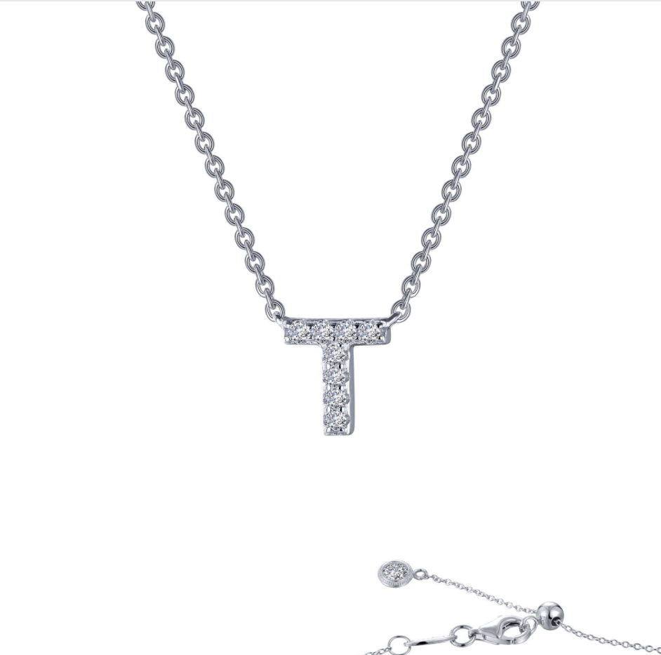 Letter Pendant Necklace