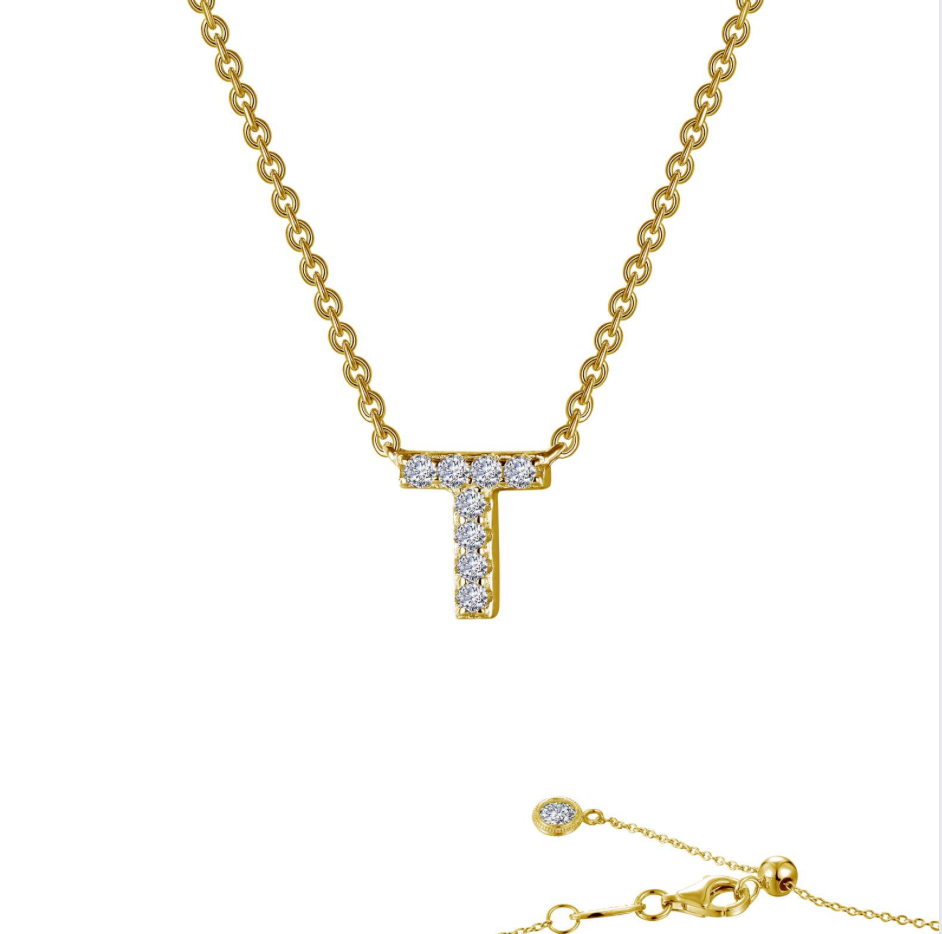 Letter Pendant Necklace