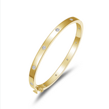High Polish Bangle Bracelet
