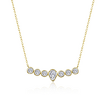 Nespoli's Gold Pear Of Joy Necklace