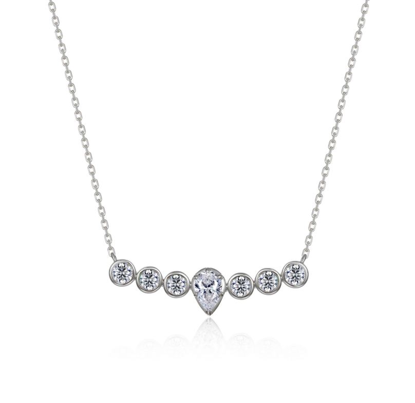 Nespoli's Gold Pear Of Joy Necklace