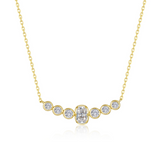 Nespoli's Gold Cushion of Joy Necklace