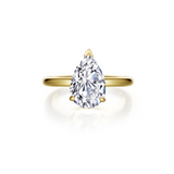 Poise Pear Cut Ring