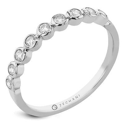 14k Yellow Gold .24ct Diamond Wedding Band