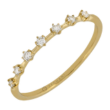14k Gold .13ct Diamond Right Hand Ring