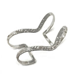 Silver Plated Brass Cuff Bracelet