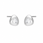 FYB Jewelry Sondra sterling silver cubic zirconia stud earrings
