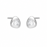 FYB Jewelry Sondra sterling silver cubic zirconia stud earrings