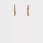 Nespoli Jewelers 10K Yellow Gold Polished 2mm Hoop Earrings