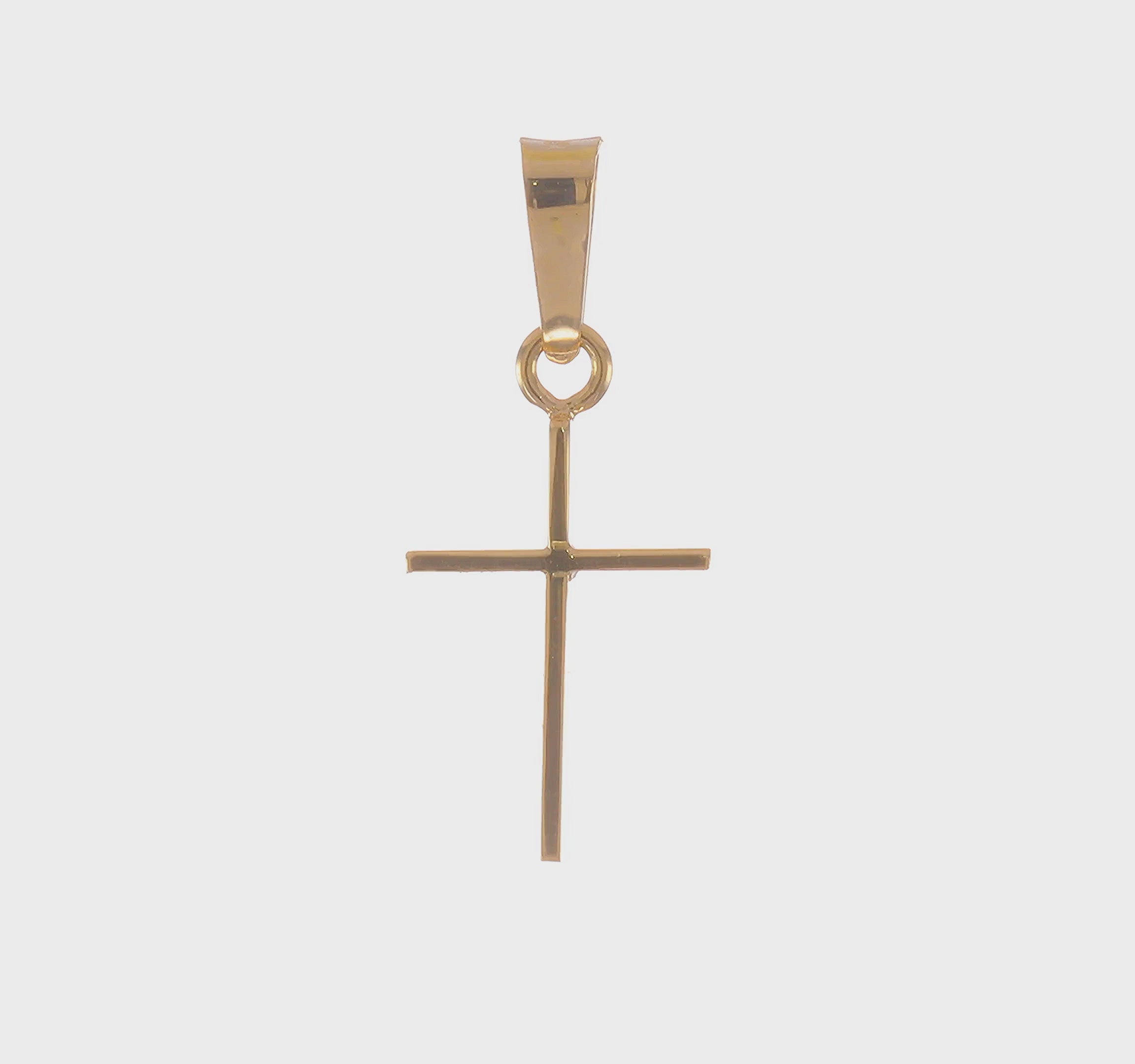 Nespoli Jewelers 14k Yellow Gold Cross Necklace