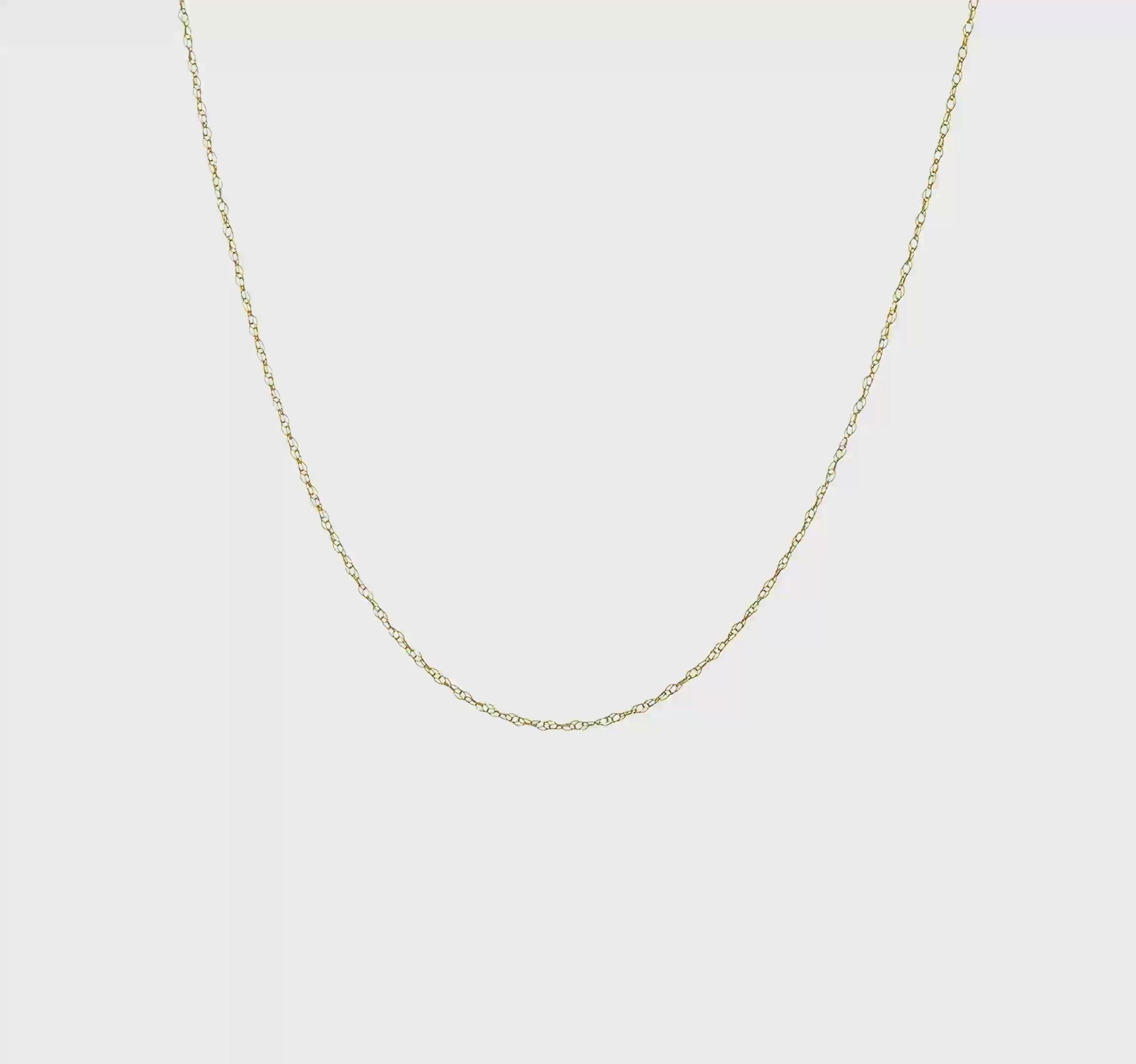 Nespoli Jewelers 10k Yellow Gold .95mm Sparkle Rope Chain