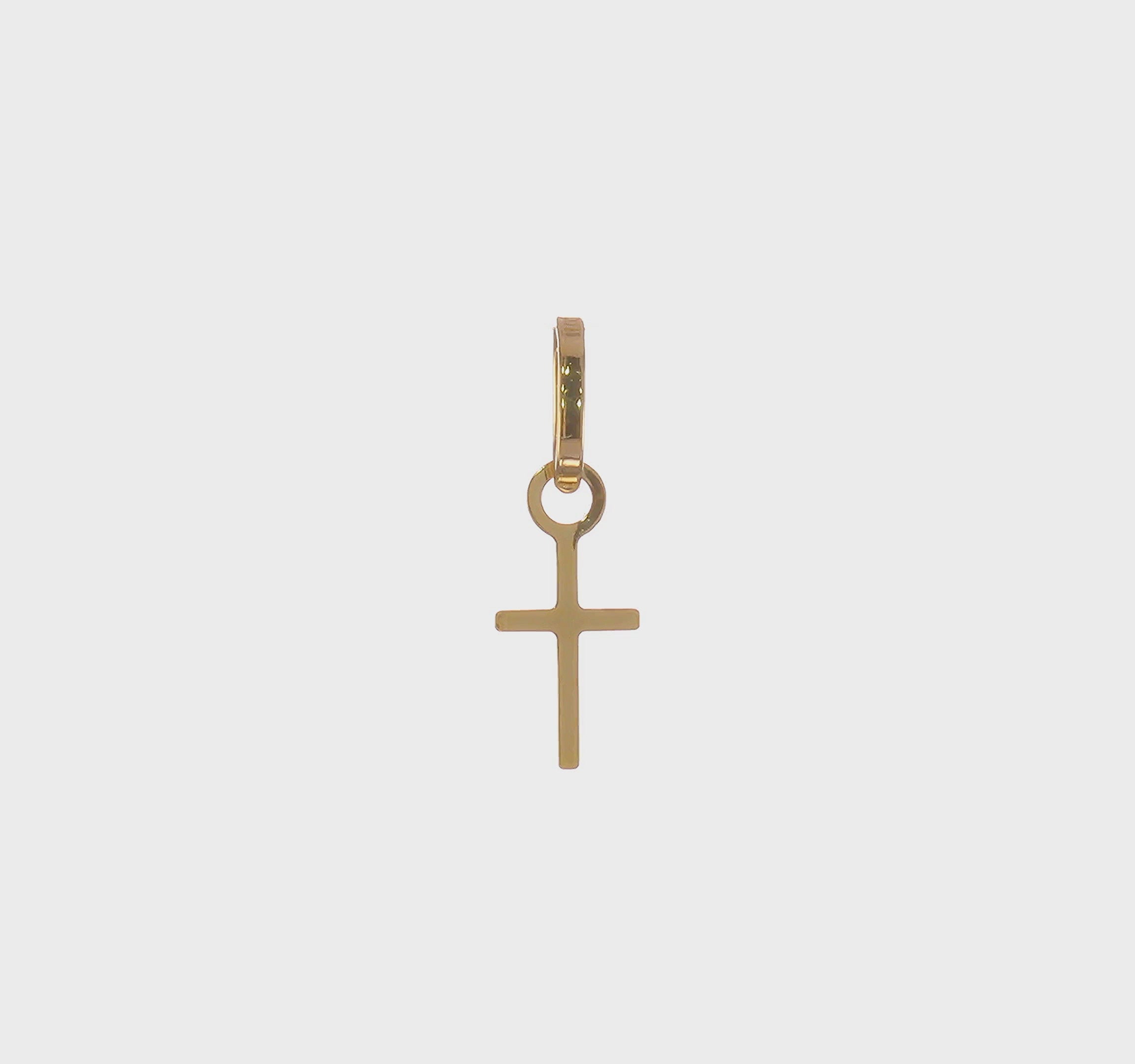 Nespoli Jewelers 14k Yellow Gold Cross Necklace