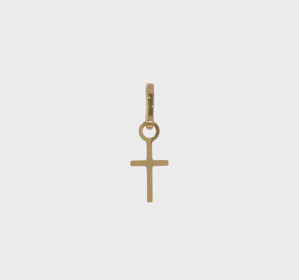 Nespoli Jewelers 14k Yellow Gold Cross Necklace