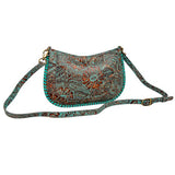 Trail Flower Leather Bag