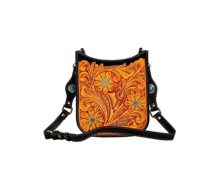 Belle's Peak Hand-tooled Bag