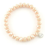 Lizas Clarksville Peach Apricot Bracelet