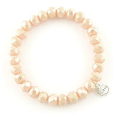 Lizas Clarksville Peach Apricot Bracelet