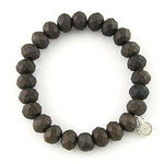 Lizas Huntsville Matte Dark Brown Bracelet